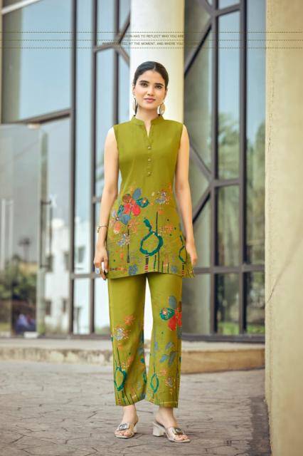 Tipa & tops summer beauty vol 4 coord set Kurti traders in Gujarat